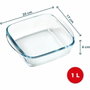 Pyrex Plat Carré Air Fryer 1 L