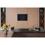 Hotpoint HAMK11B Micro-ondes Encastrable Noir 22 Litres avec Fonction Vapeur et Plateau Tournant - 59.5 x 32 x 38.2 cm