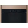 Hotpoint HAMK11B Micro-ondes Encastrable Noir 22 Litres avec Fonction Vapeur et Plateau Tournant - 59.5 x 32 x 38.2 cm