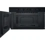 Hotpoint HAMK11B Micro-ondes Encastrable Noir 22 Litres avec Fonction Vapeur et Plateau Tournant - 59.5 x 32 x 38.2 cm
