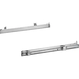 Bosch HEZ538000 Rail télescopique Cliprail 1 niveau pour four, en inox, compatible fours standards 60 cm et compacts 45 cm