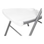 Edm Chaise pliante blanche