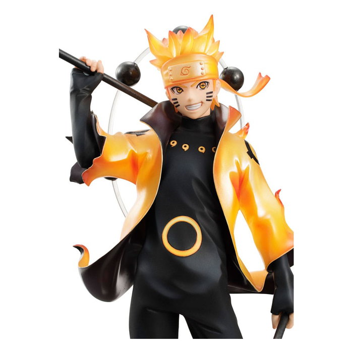 Naruto Shippuden G.E.M. Series statuette PVC Naruto Uzumaki Six Paths Sage Mode 15th Anniversary Ver. 22 cm