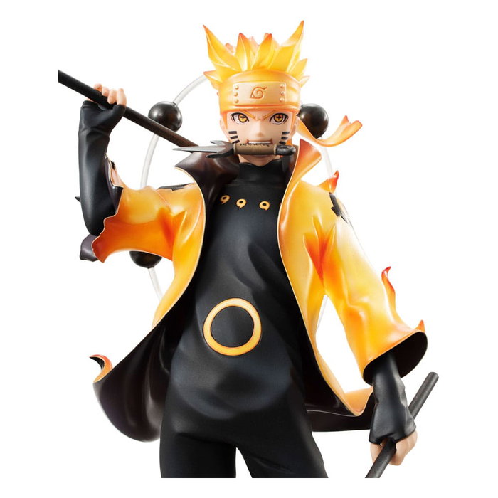 Naruto Shippuden G.E.M. Series statuette PVC Naruto Uzumaki Six Paths Sage Mode 15th Anniversary Ver. 22 cm