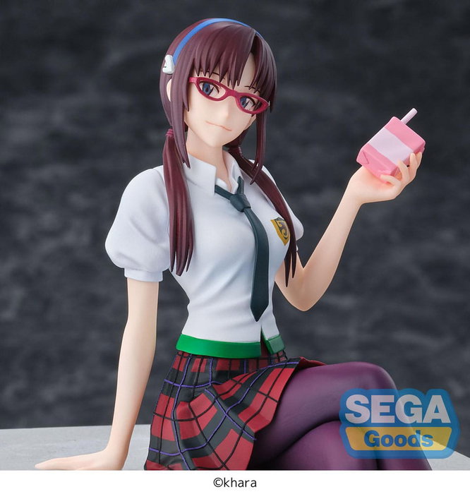 Evangelion: New Theatrical Edition statuette PVC PM Perching Mari Makinami Illustrious 14 cm