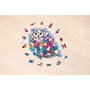 Ravensburger Puzzle en bois Hibou floral 150 pièces