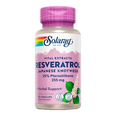 Solaray Super Resveratrol 250 mg, 30 capsules végétales Solaray Super Resveratrol 250 mg, 30 capsules végétales
