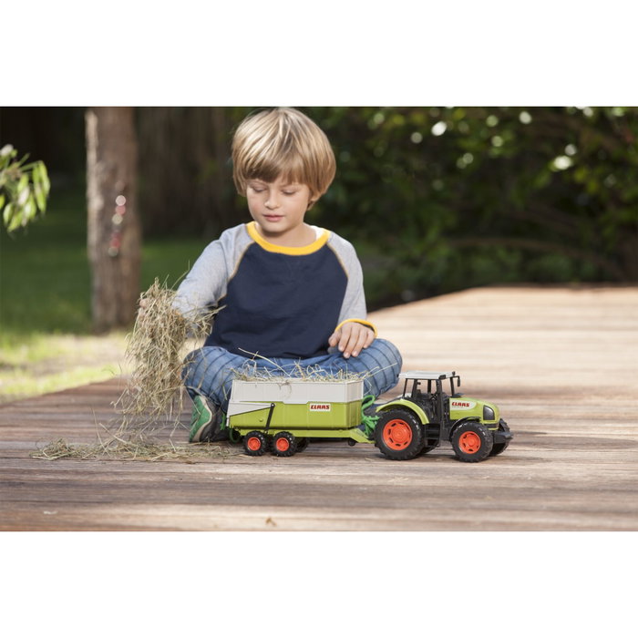 Dickie Toys Tracteur avec remorque CLAAS de 57 cm Dickie Toys Tracteur avec remorque CLAAS de 57 cm