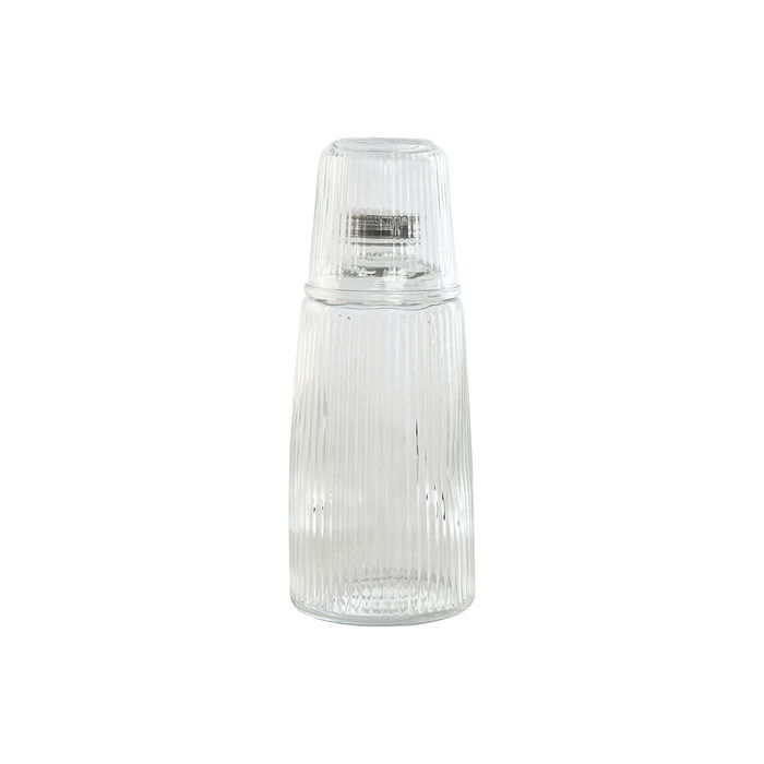 Bouteille d'eau Home ESPRIT Transparent Verre 240 ml 1 L Bouteille d'eau Home ESPRIT Transparent Verre 240 ml 1 L