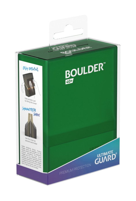 Ultimate Guard Boulder 40+ - Emerald Ultimate Guard Boulder 40+ - Emerald