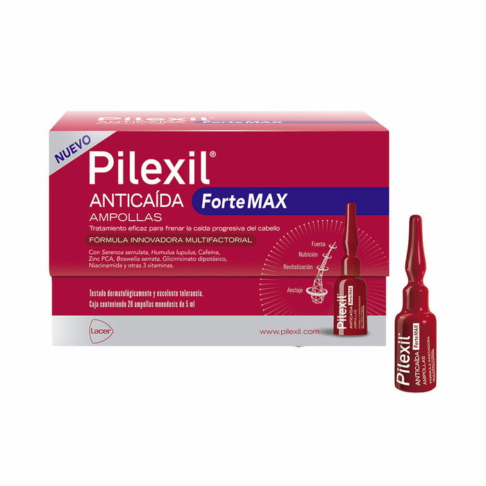 Pilexil Forte Max Ampoules Anti-Chute 20 x 5 ml Pilexil Forte Max Ampoules Anti-Chute 20 x 5 ml