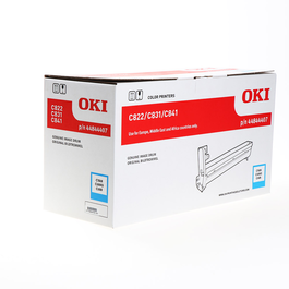 OKI 44844407 Unité tambour (drum unit) cyan pour imprimante - Toner