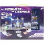 MGM Station de lancement navette espace avec 3 véhicules métal et stickers