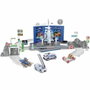 MGM Station de lancement navette espace avec 3 véhicules métal et stickers