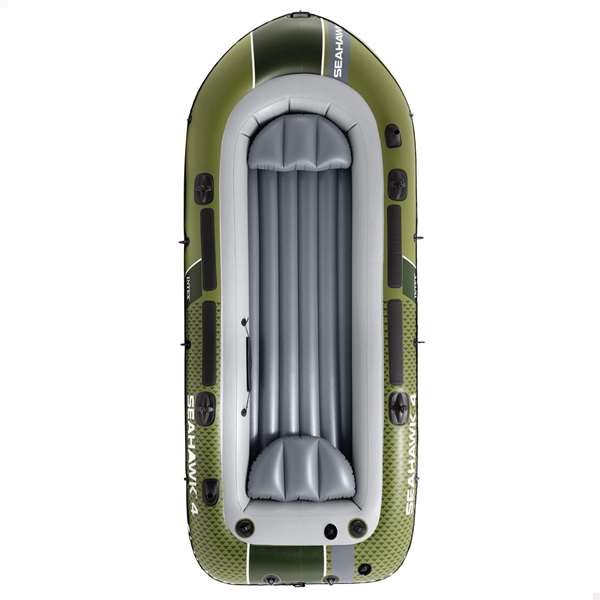 Intex Barco Seahawk 4 personnes avec rames en aluminium et pompe Intex Barco Seahawk 4 personnes avec rames en aluminium et pompe