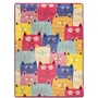 Tapis enfant 120 x 180 cm - Polyester - Antibactérien