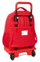 Safta Mochila Grande avec Roues, Compacte et Extensible, Sac à Dos Valise Madrid, Dimensions: 33x45x22 cm