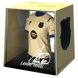 FANCOLLEX Figura Mini Camiseta Lamine Yamal FC Barcelona