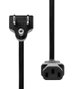 ProXtend Cordon d'alimentation US vers C13, 1 m, Noir