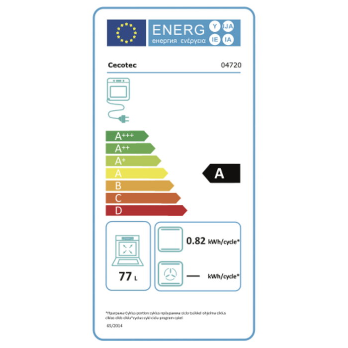 Four Cecotec Bolero Hexa C126400 Glass White 2800 W 80 L Blanc