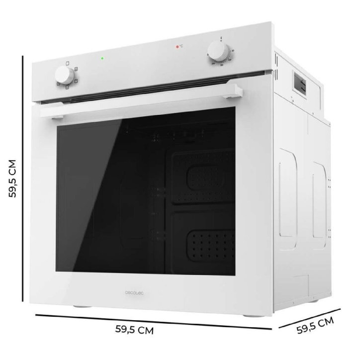 Four Cecotec Bolero Hexa C126400 Glass White 2800 W 80 L Blanc