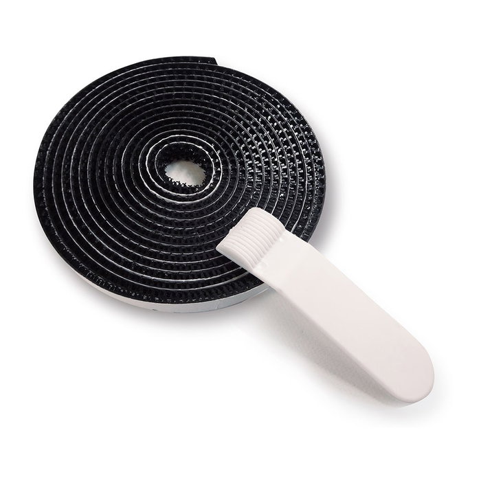 Irs Ruban adhésif pour moustiquaire en fibre de verre et aluminium, noir, 500 cm Irs Ruban adhésif pour moustiquaire en fibre de verre et aluminium, noir, 500 cm
