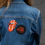 ERIK Set de 3 Patches Rolling Stones en Polyester - Patchs à Coudre ou à Coller