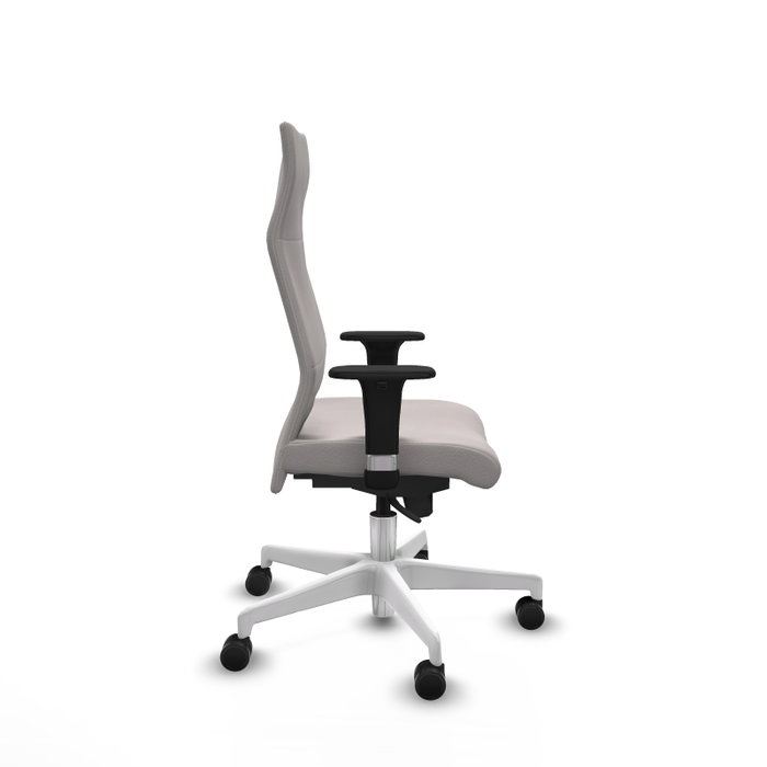 Piqueras Y Crespo Sillón Albacete blanc avec mécanisme Sincro et accoudoirs 1D Piqueras Y Crespo Sillón Albacete blanc avec mécanisme Sincro et accoudoirs 1D