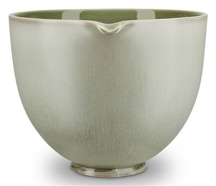 Kitchenaid 5KSM2CB5PSL Bol en céramique titane couleur feuille de sauge, pour robot culinaire, compatible micro-ondes, four, lave-vaisselle et congélateur