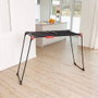 Corde à linge Vileda infinity flex ultimate Noir mat Acier 304 x 56 x 128 cm 30 m Extensible