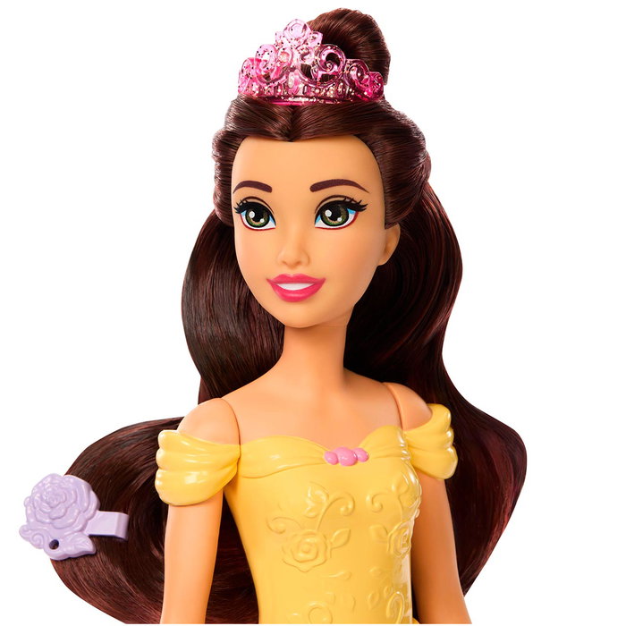 Mattel Disney Princess Poupée Belle et Chiot avec Accessoires de Bain Jfc42 - Multilingue, 3 Ans+