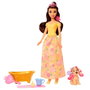 Mattel Disney Princess Poupée Belle et Chiot avec Accessoires de Bain Jfc42 - Multilingue, 3 Ans+