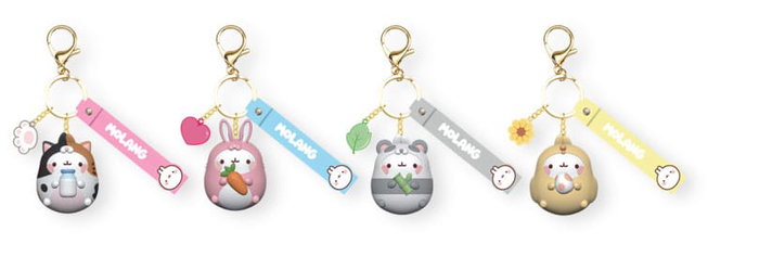 Molang présentoir porte-clés Animal Costume Series (9) Molang présentoir porte-clés Animal Costume Series (9)