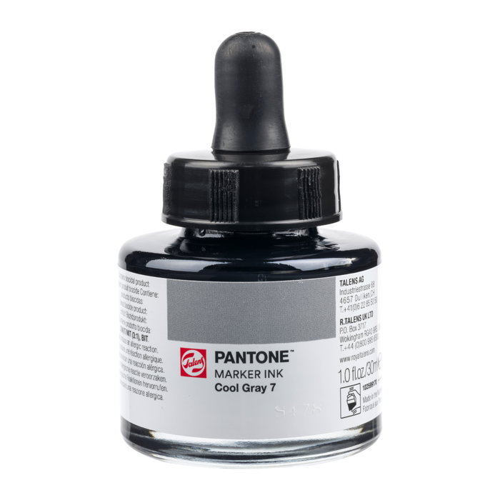 Talens | Pantone Encre pour marqueur Cool Gray 7 30 ml Talens | Pantone Encre pour marqueur Cool Gray 7 30 ml