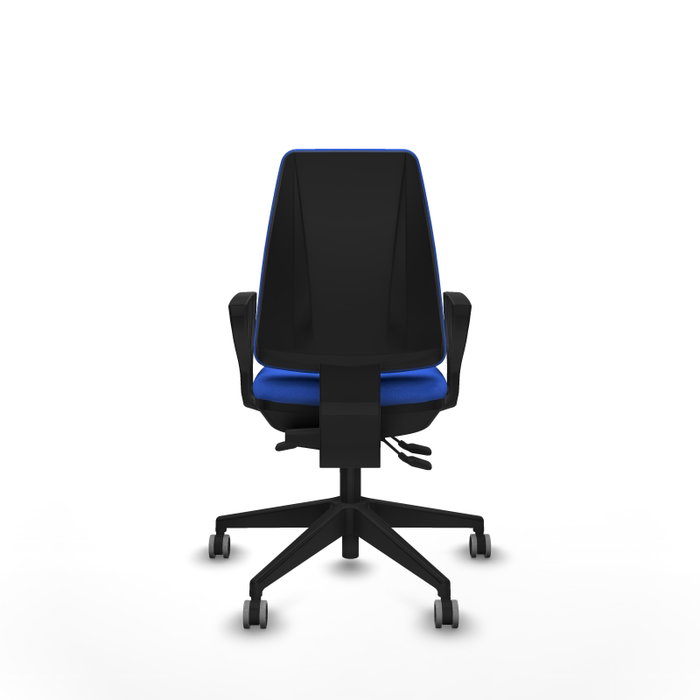 PIQUERAS Y CRESPO Chaise Elche Asynchrone Tissu Bleu