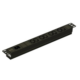 APC EPDU1016B PDU Easy Basic 1U 16A 230V 8x C13 Rack 44x482x44 mm Noir