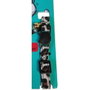Aime Collier Savane Fleurs multicolores avec grelot vert