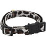 Aime Collier Savane Fleurs multicolores avec grelot vert