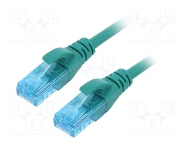 DIGITUS Cordon de raccordement Cat 5e U/UTP 0,25 m RJ45