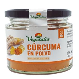 Vegetalia Curcuma en poudre 80 g Bio – Curcuma longa 100% pur Vegetalia Curcuma en poudre 80 g Bio – Curcuma longa 100% pur