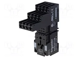 SCHNEIDER ELECTRIC Support pour relais 14 broches, rail DIN, 10A 250VAC