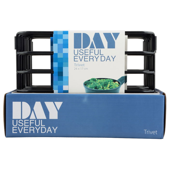Day Salvamanteles en acier inoxydable 24x17 cm