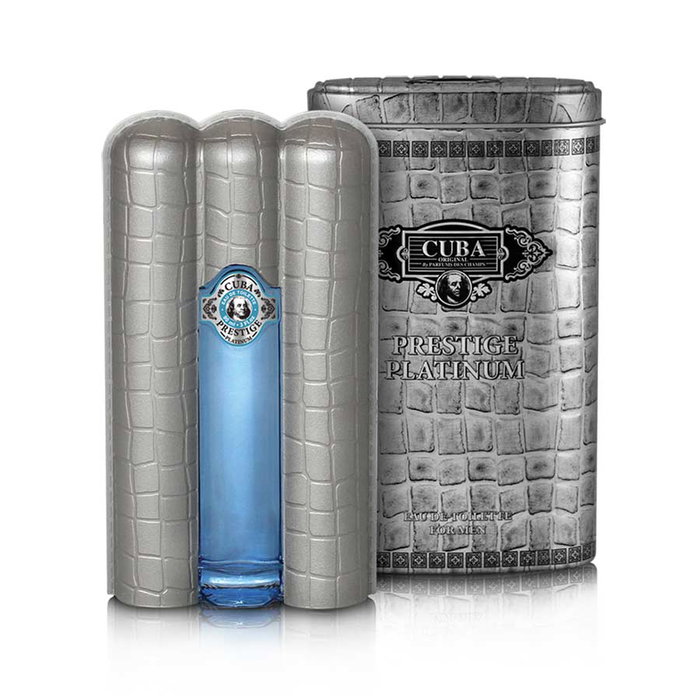 Cuba Prestige Platinum Eau de Toilette pour hommes 90 ml