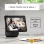 Blink Mini - Caméra de surveillance intérieure connectée, blanche, HD 1080p, détection de mouvement, compatible Alexa