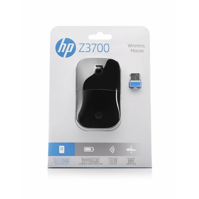 HP Souris sans fil Z3700 Noir Onyx HP Souris sans fil Z3700 Noir Onyx