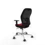 Piqueras y Crespo Chaise de Bureau 1D086G0 Bordeaux