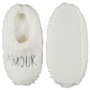 Sensly Chaussons Sherpa Amour pour Elle