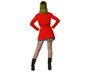 Atosa Déguisement Arlequin Robe Rouge à Volants pour Femme Adulte Taille XS-S