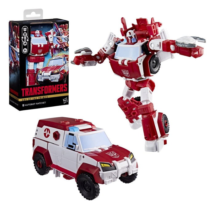 Hasbro Transformers Age of the Primes Autobot Ratchet Deluxe Class