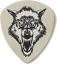Dunlop Pack 24 Médiators White Fang Custom Flow - 0,73 mm